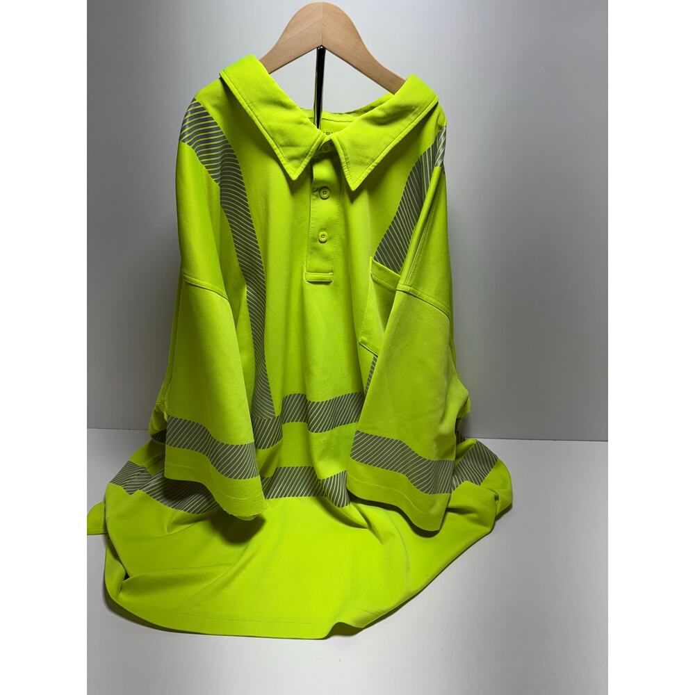 Proper Men’s Hi Visibility Safety Polo Shirt Yellow/Green ANSI Class 2
